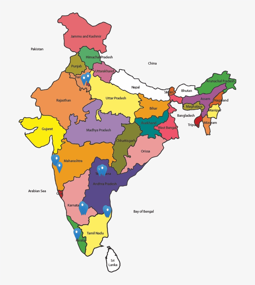 India with states
